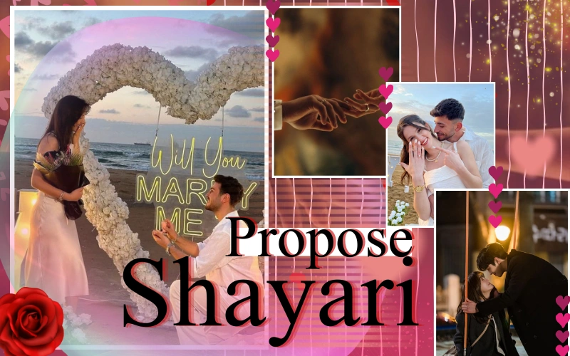 propose shayari