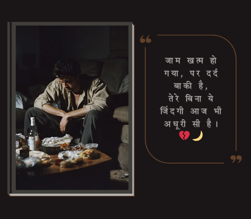 शराबी शायरी दर्द भरी