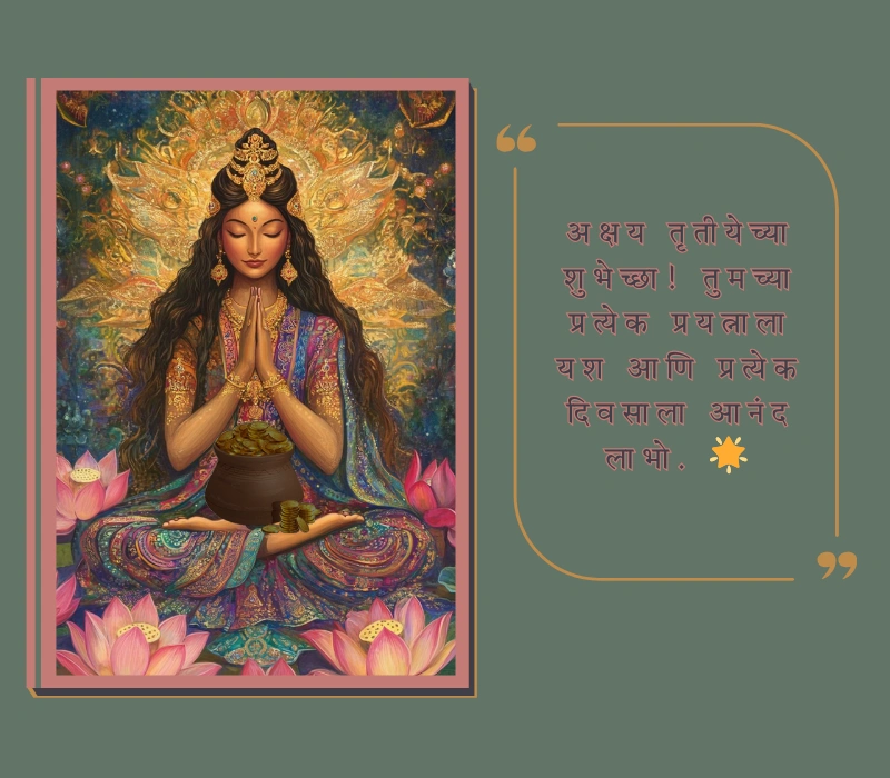 happy akshaya tritiya wishes in marathi,