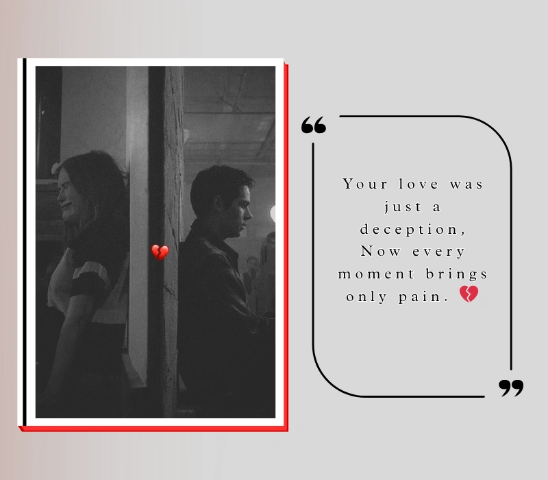 2 line breakup shayari in English