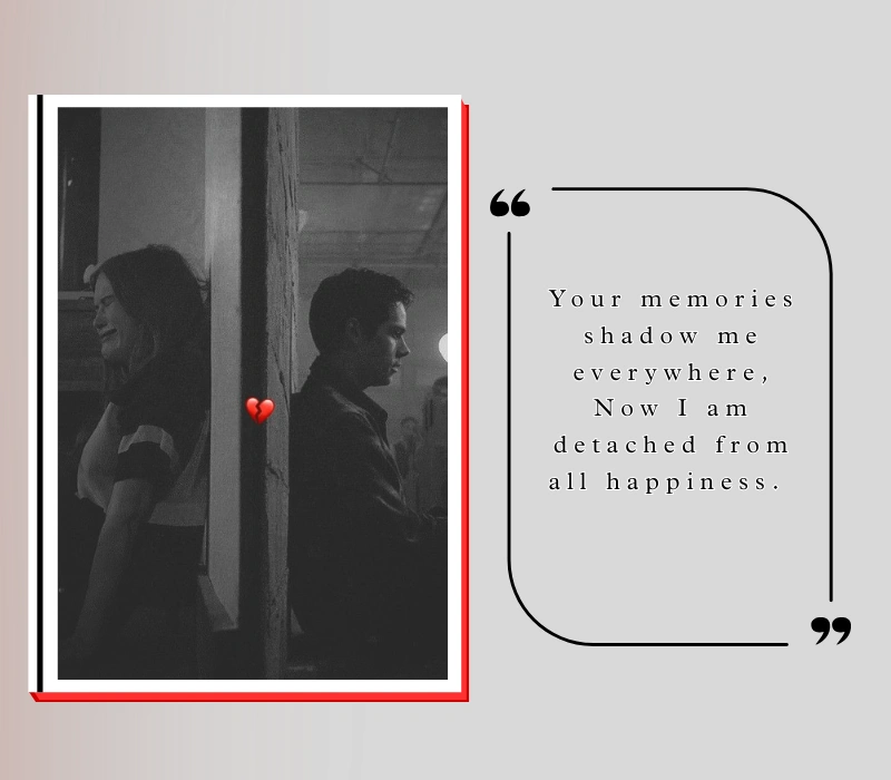 2 line breakup shayari in English
