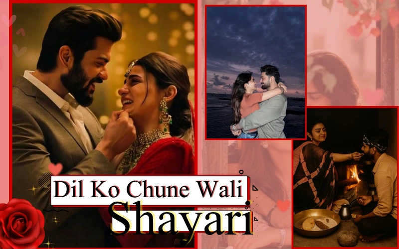 dil ko chune wali shayari