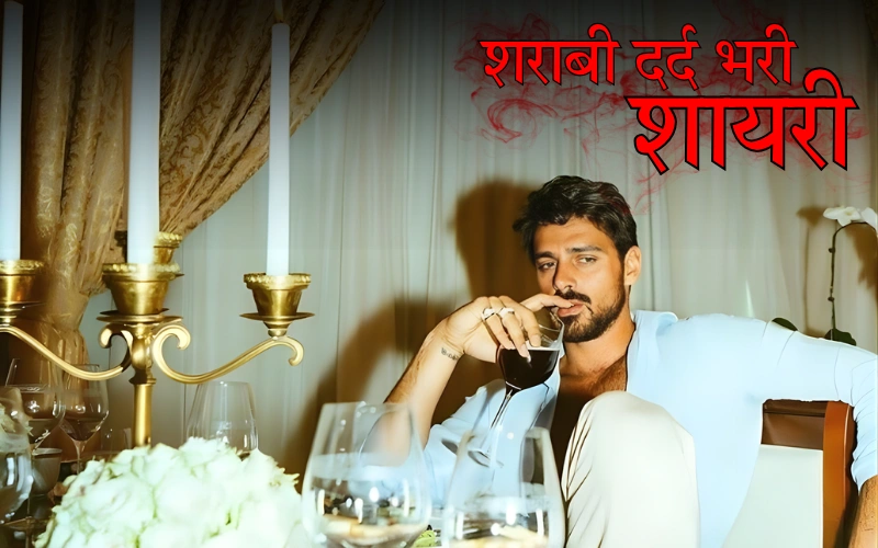 शराबी शायरी दर्द भरी