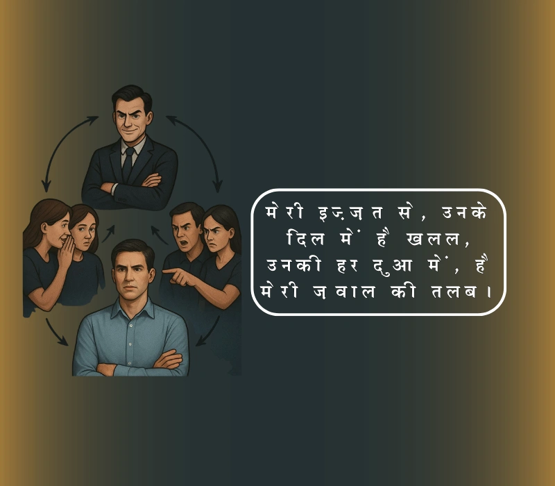 ईर्ष्या लोग जलन शायरी