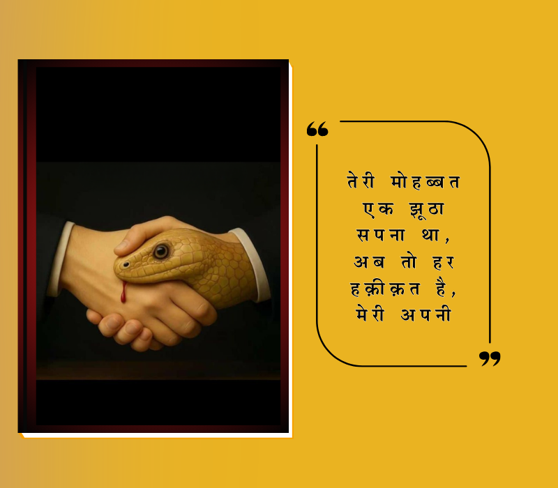 शायरी बेवफा इन हिंदी attitude