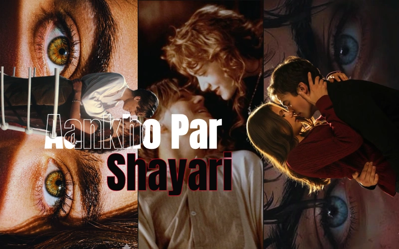 Aankho Par Shayari
