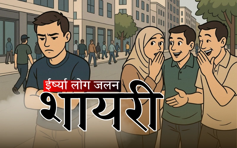 ईर्ष्या लोग जलन शायरी