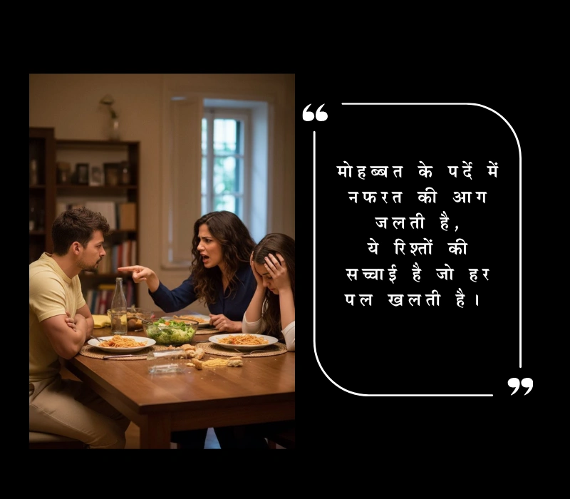 दिखावे के रिश्ते शायरी